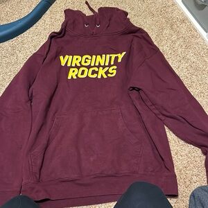 Virginity rocks hoodie